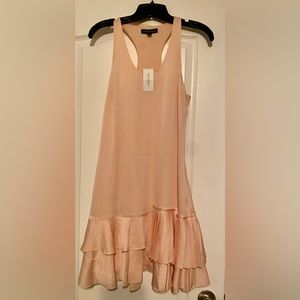 Tank top pleated skirt dress NWT